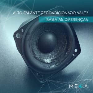 alto falante recondicionado