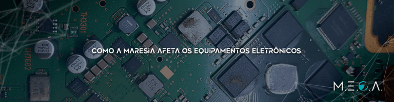 maresia componentes danificados